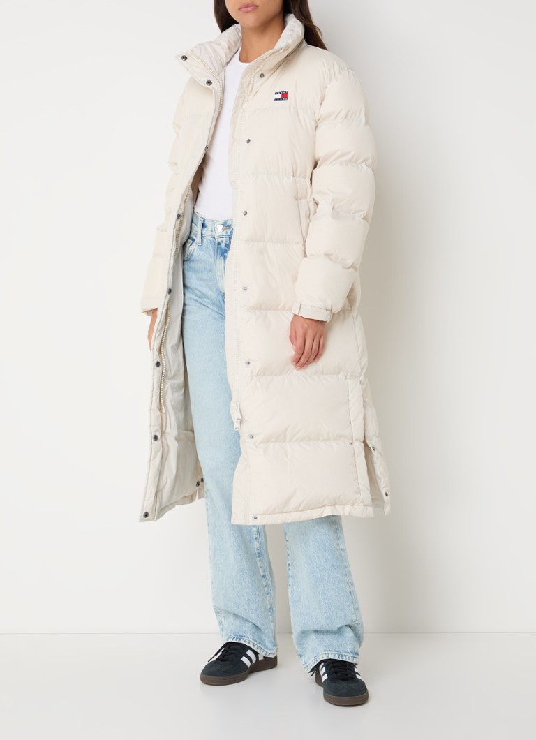 Jachetă lungă matlasată cu puf Tommy Hilfiger Alaska cu logo