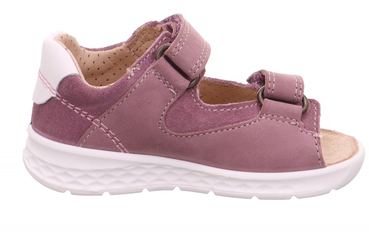 LAGOON - Lila/Rosa Sandale mit Klettverschluss