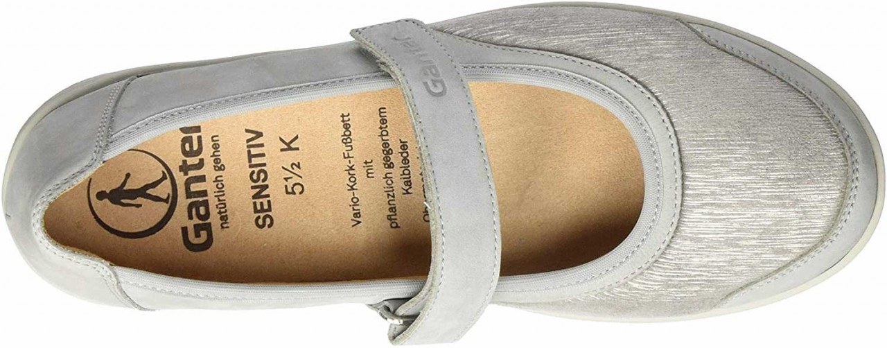 GANTER Sportliche Slipper grau