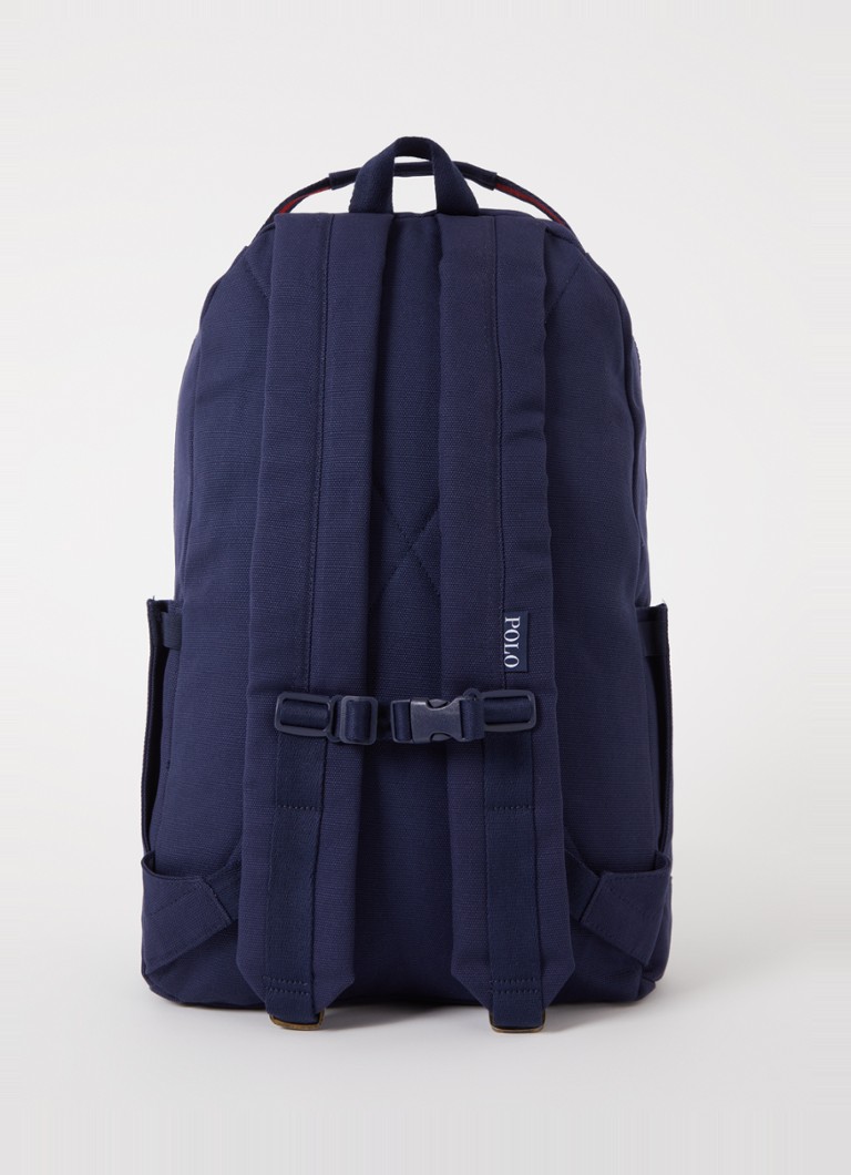 Rucsac Ralph Lauren pentru laptop de 13 inci, cu logo brodat.