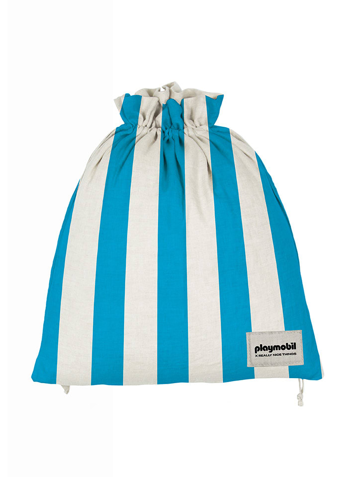Playmobil 2er-Set: Reisebeutel in Weiß/ Blau - (B)30 x (H)40 cm günstig kaufen onesize
