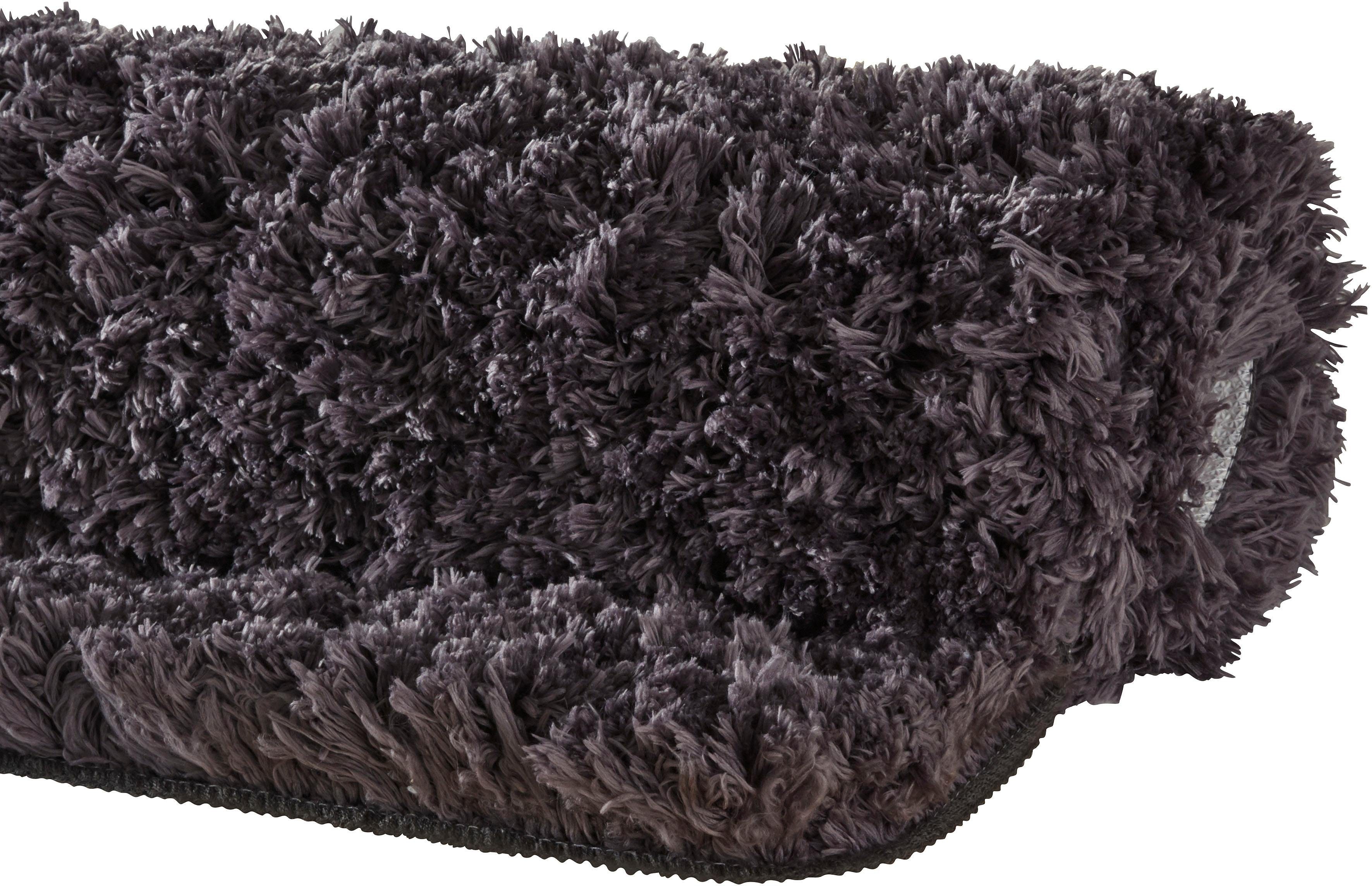 Badematte Micro exclusiv Guido Maria Kretschmer Home&Living, Höhe 55 mm, rutschhemmend beschichtet, schnell trocknend, strapazierfähig, Polyester, rechteckig, Badteppich, Badematten auch als 3 teiliges Set & rund erhältlich