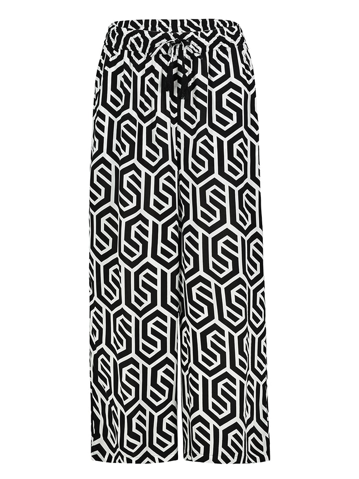 Sublevel Hose in Weiß/ Schwarz günstig kaufen