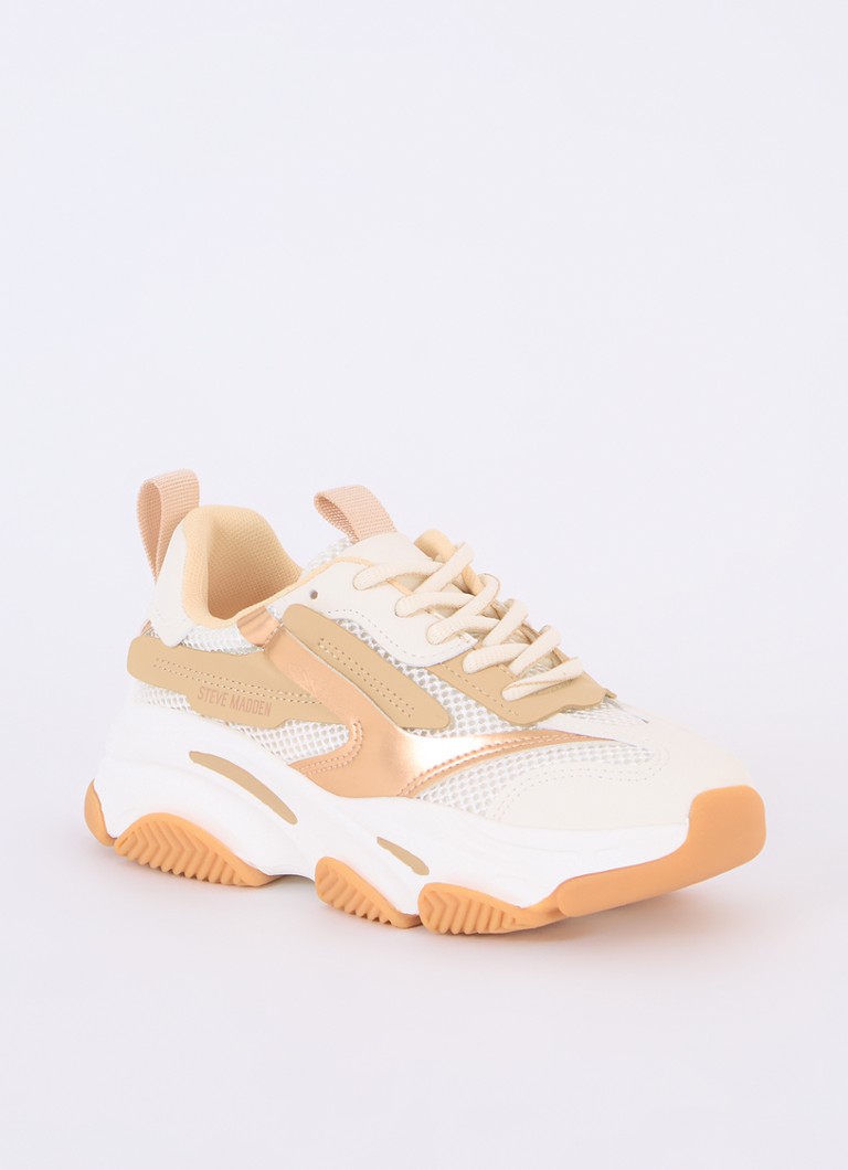Pantofi sport Steve Madden Jpossession cu detalii din plasă