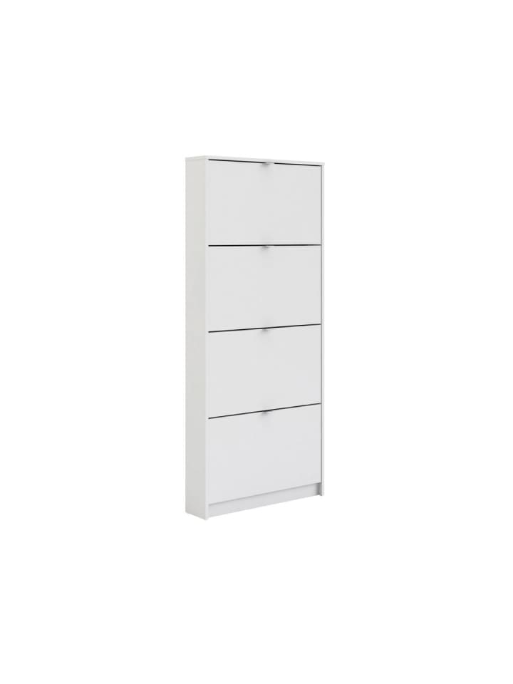 ebuy24 Schuhschrank Shane Weiß 70 x 17 cm günstig kaufen onesize