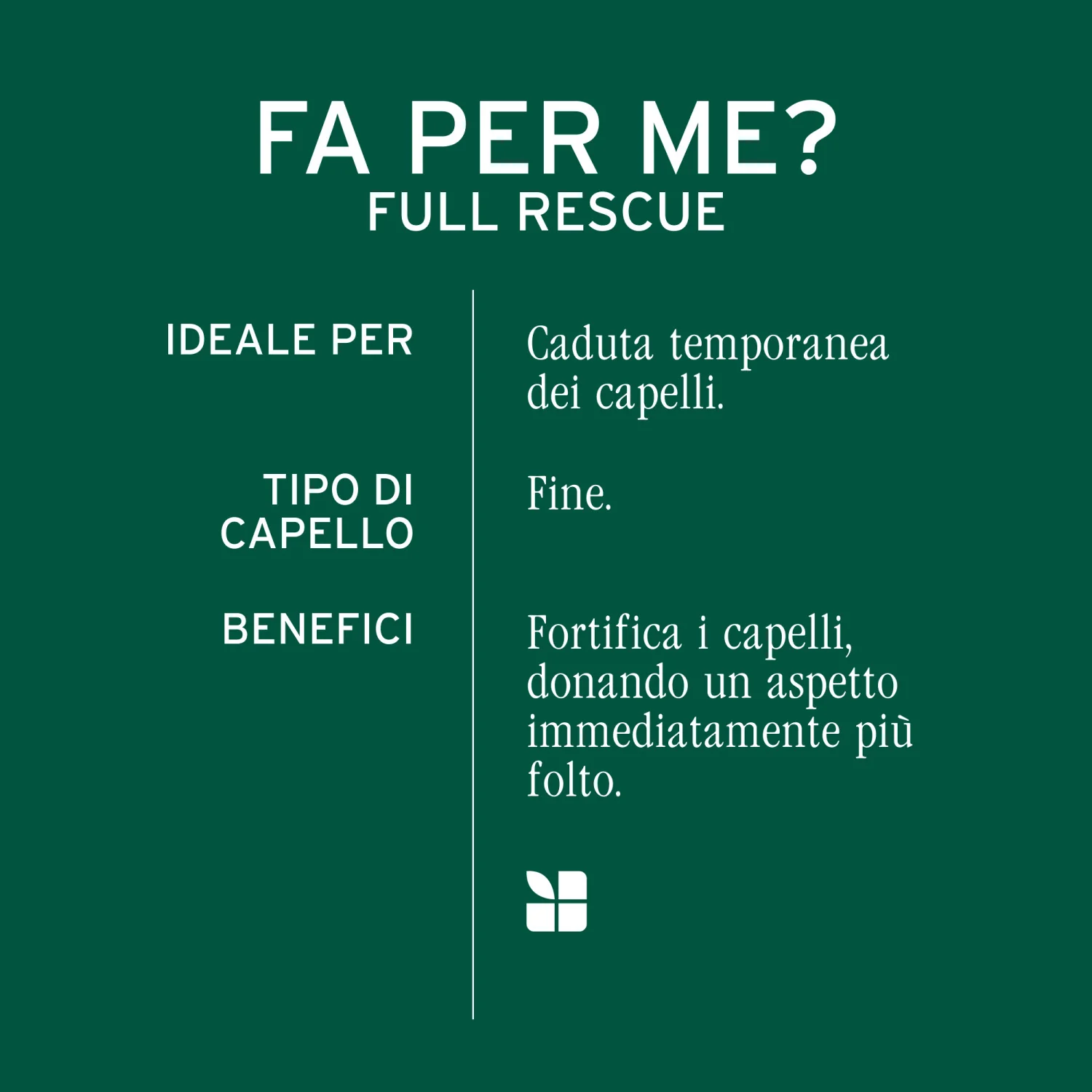 Full Rescue regenerator za gubitak kose - šampon za jačanje, šampon protiv gubitka kose, šampon za ponovno učvršćivanje