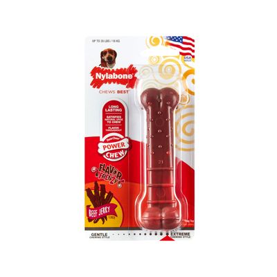 Nylabone Extreme Textured Dentaknochen mit Rind Jerky Geschmack