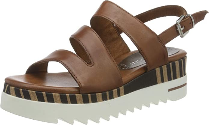 MARCO TOZZI Klassische Sandalen braun