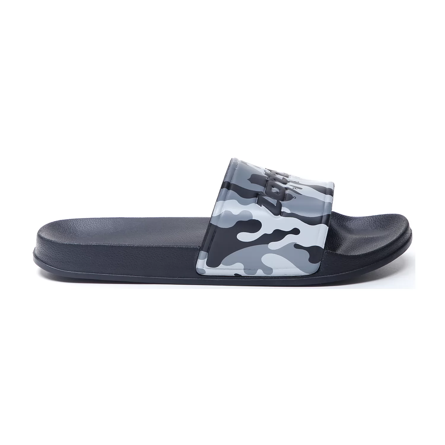 Pantofle OCEANIA CAMO, celočerné/studeně šedé 7C/světlý asfalt