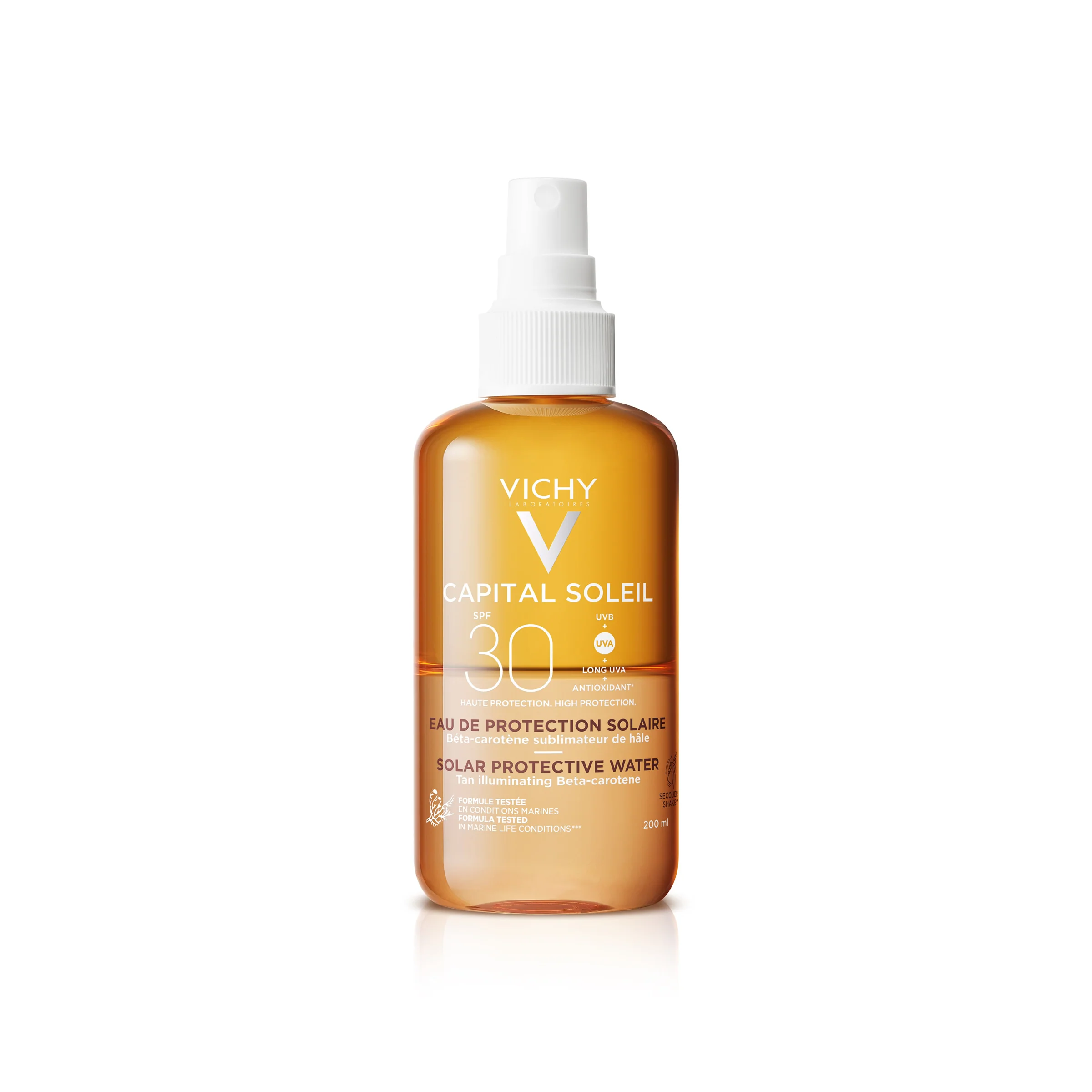 Capital Soleil Capital Soleil Sunscreen Water Abbron SPF30 – Solspray med høy beskyttelse til kroppen.