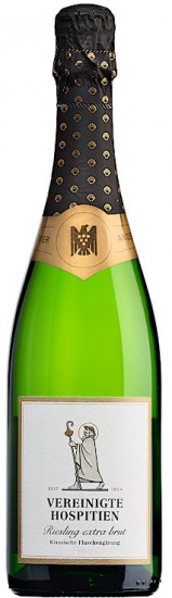 2020 Riesling-Sekt Klassische gärung extra brut - Weingut Vereinigte Hospitien