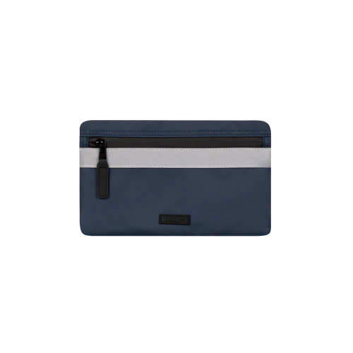 Tangier blue medium front pocket