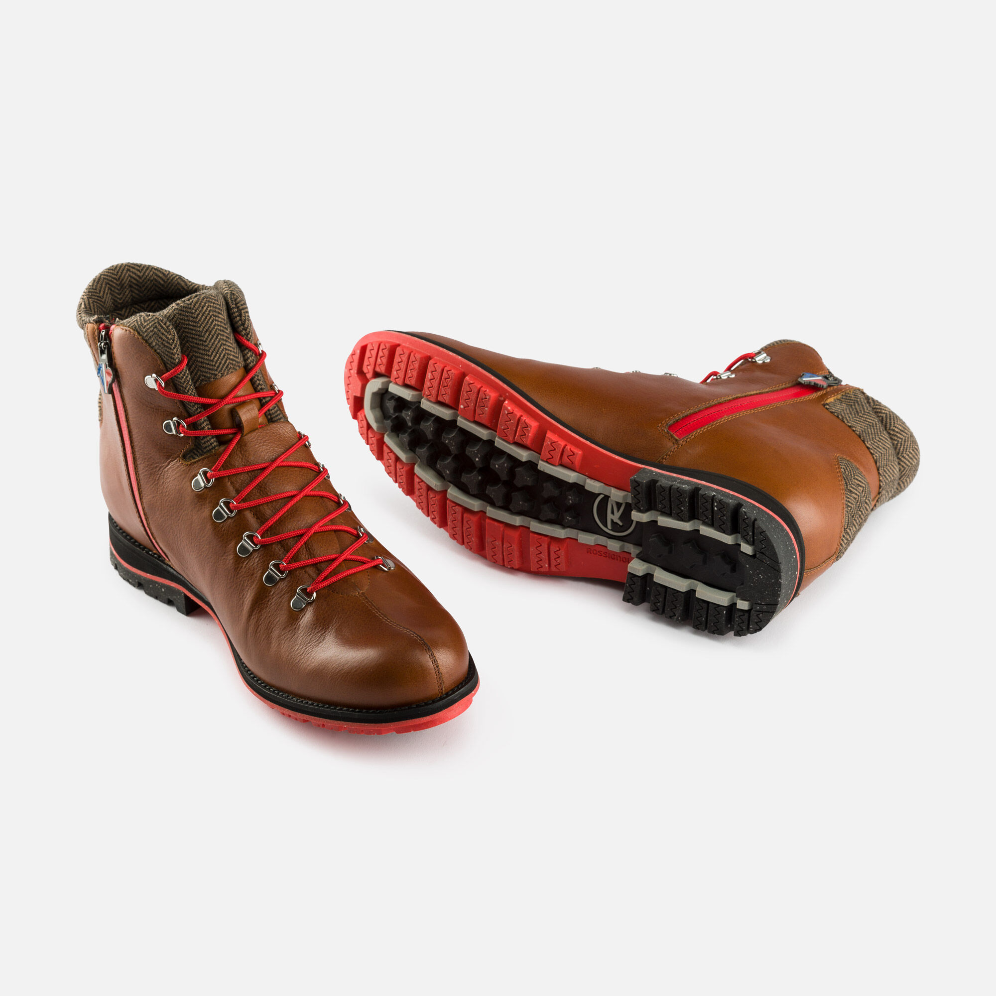 Bottines Chamonix marron clair homme