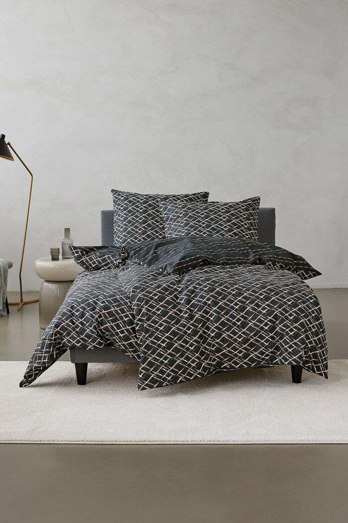 Satin-Bettwäsche mit Print