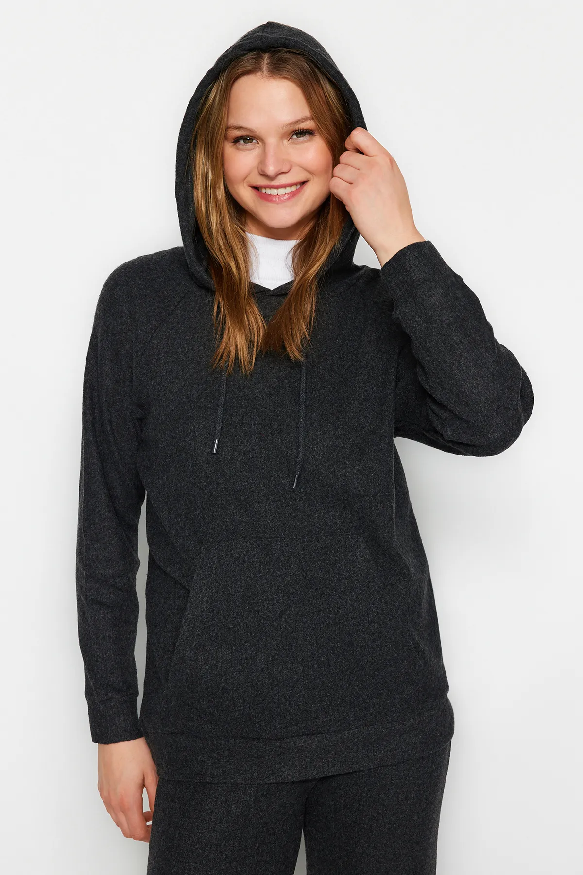Trendyol Modest  Zweiteiler - Grau - Regular Fit