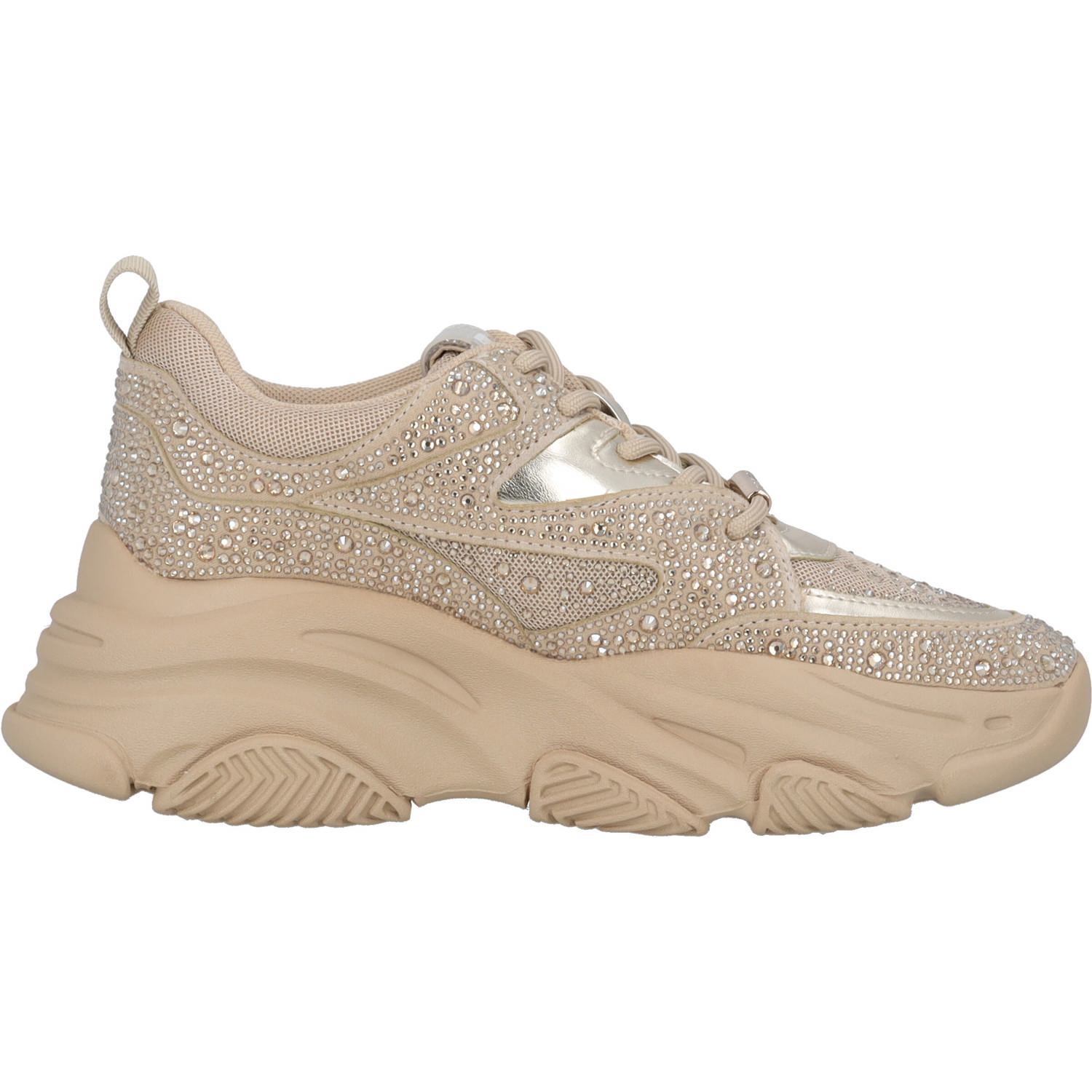 Steve Madden Privy SM19000082, Schnürschuhe, Damen, Beige