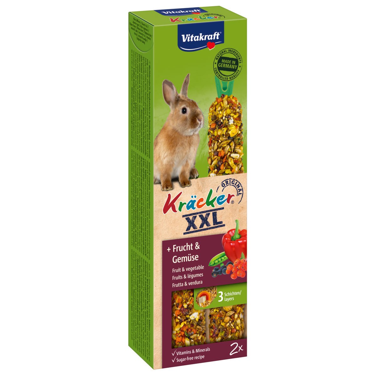Vitakraft Kräcker XXL Frucht & Gemüse günstig kaufen