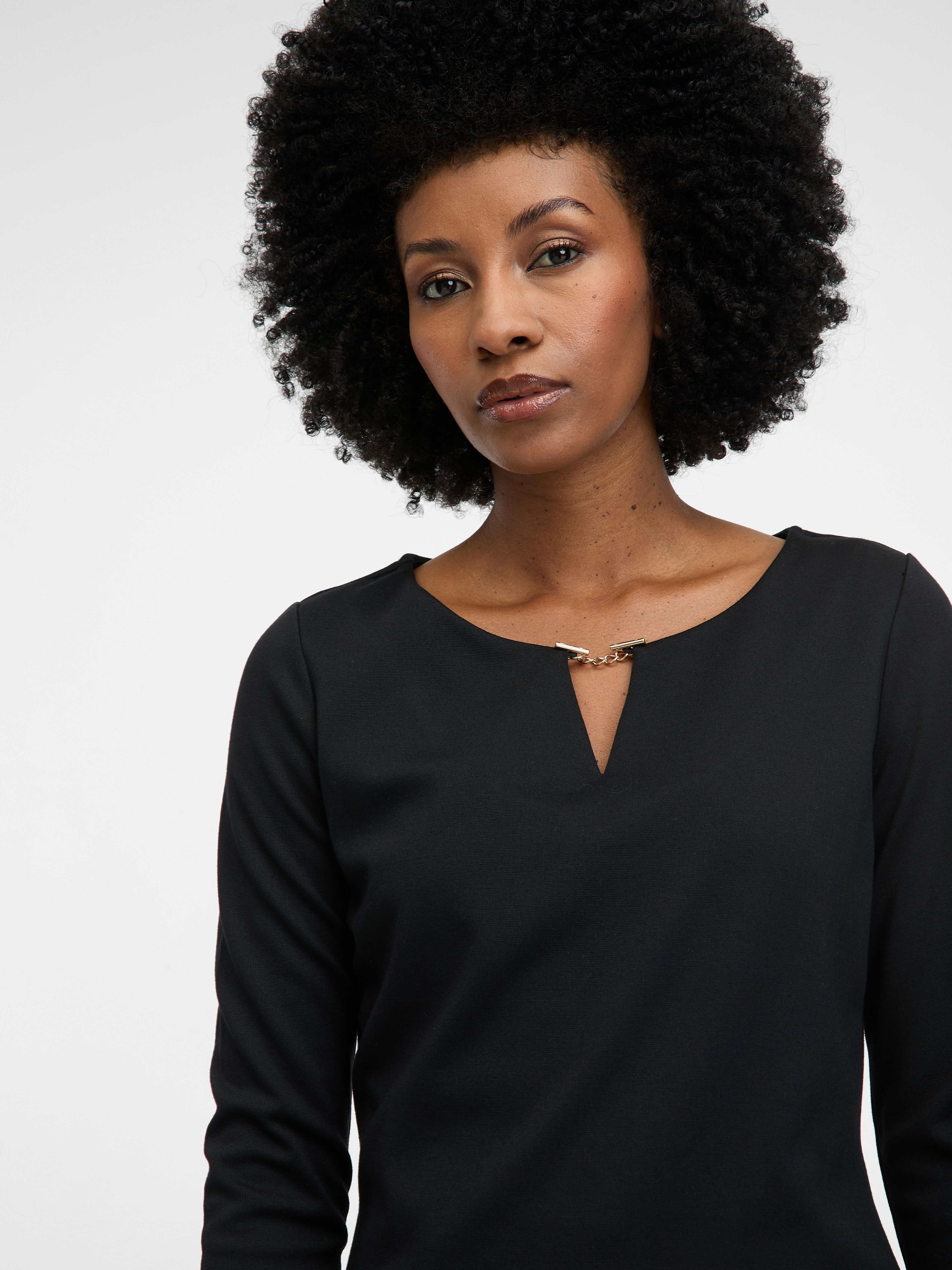 Schwarze Damen-Bluse ORSAY