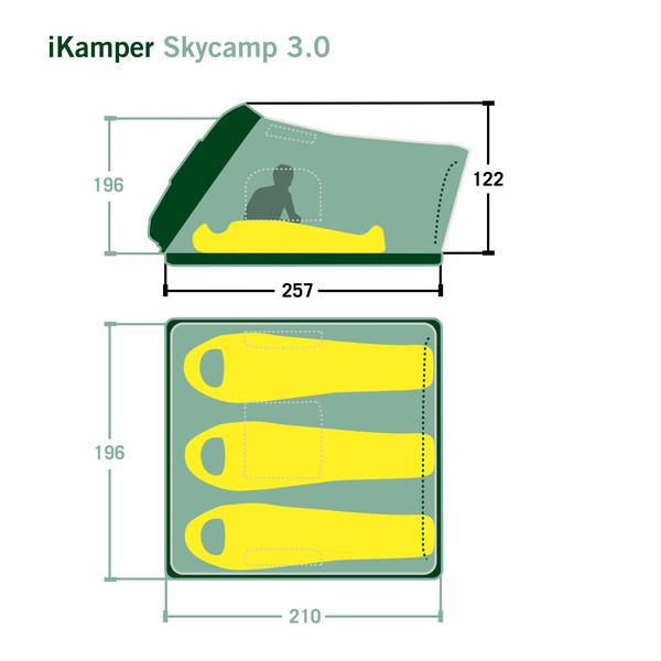 SKYCAMP 3.0 - Dachzelt