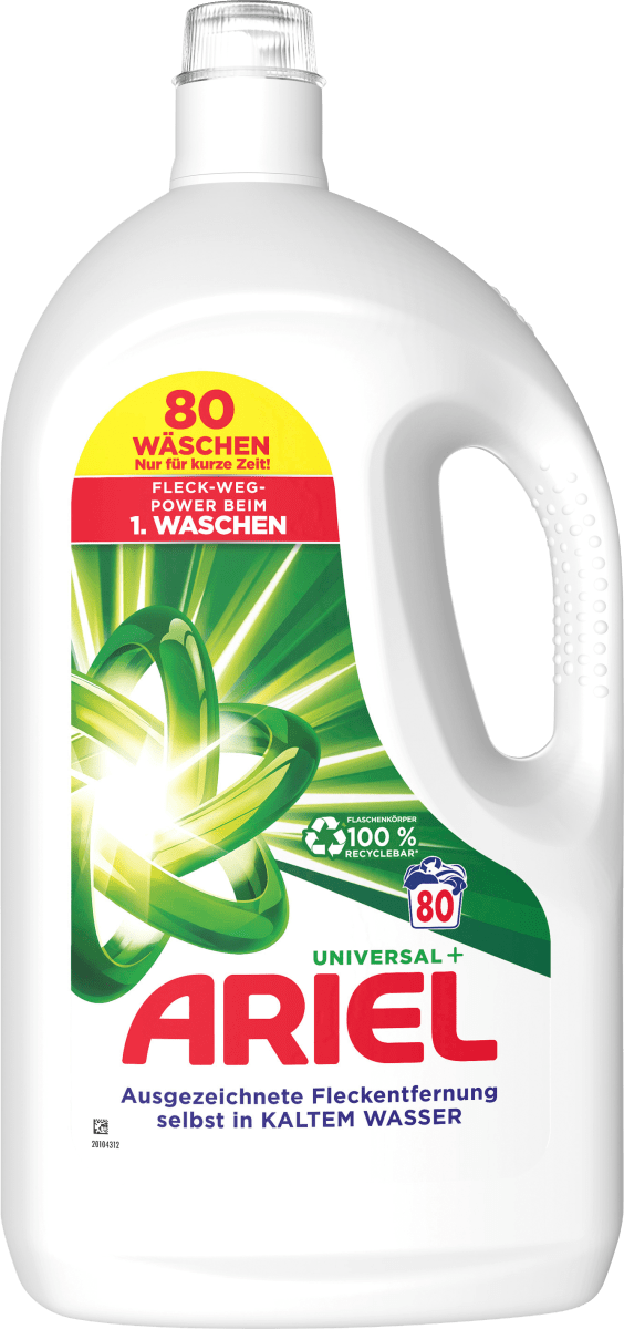 Vollwaschmittel Flüssig, 80 Wl