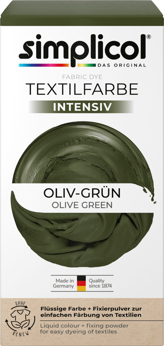 Textilfarbe intensiv Wald-Grün, 1 St