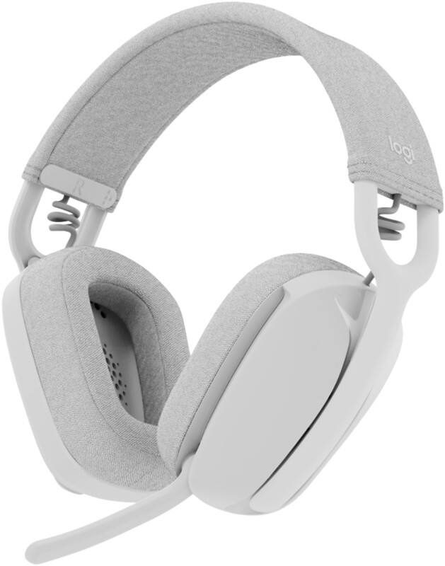 Logitech Zone Vibe Headset Kopfbügel Bluetooth mit Mikrofon Stereo 100 Weiß