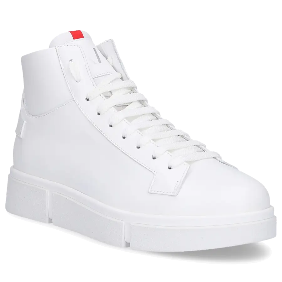 V Design - Sneaker high WHTC01 Kalbsleder - weiß