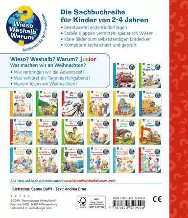 Ravensburger Wieso? Weshalb? Warum? junior, Band 44: Was machen wir an Weihnachten?