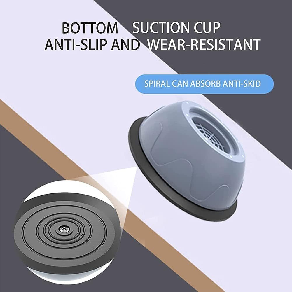 Hikeren Möbelfuß 4 Stück Waschmaschine Füße Pad Fußpolster Universal Vibrationsdämpfer