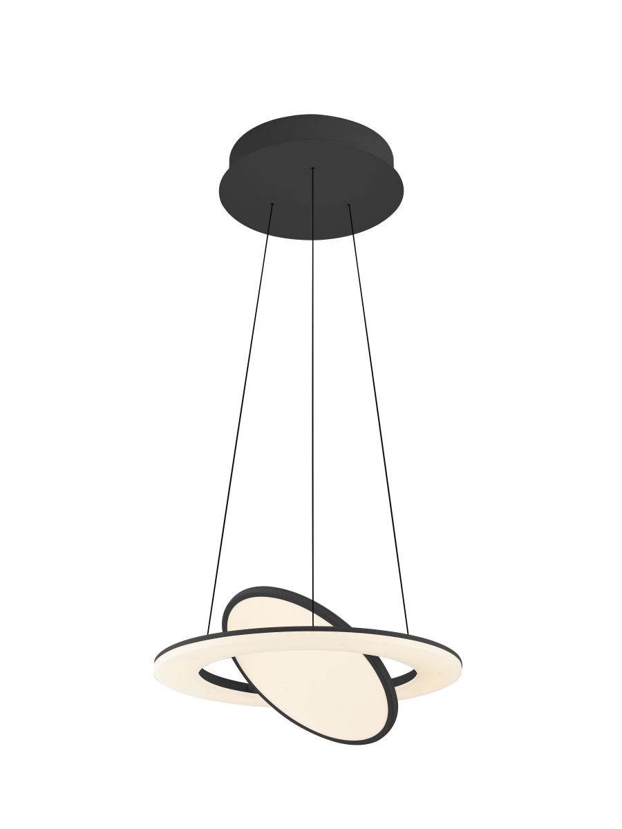 HELL LED Pendellampe Haley Schwarz