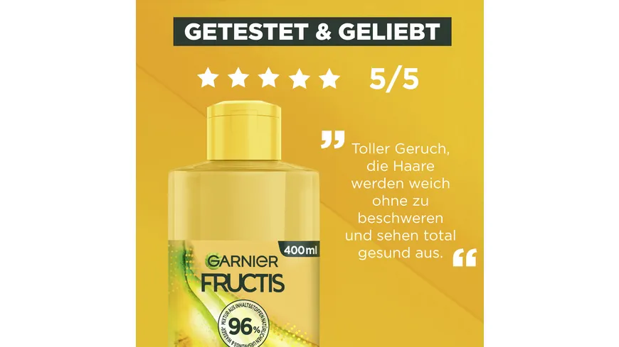 Garnier Fructis Banana Hair Food Shampoo 400 ml