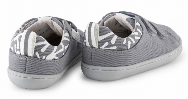HopFrög ~ Smart Walker Canvas Sneaker ~ Eco Gray