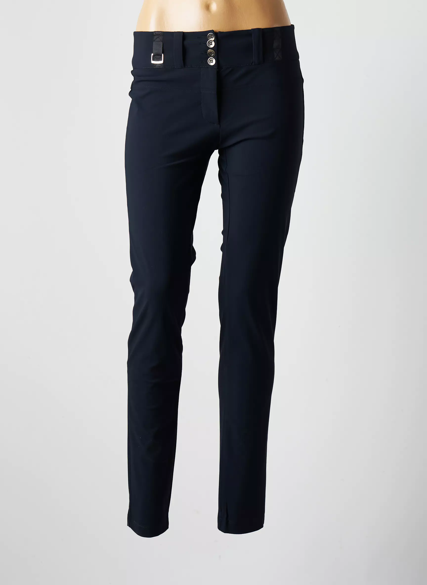 Platine Collection Pantalons Slim Femme couleur bleu