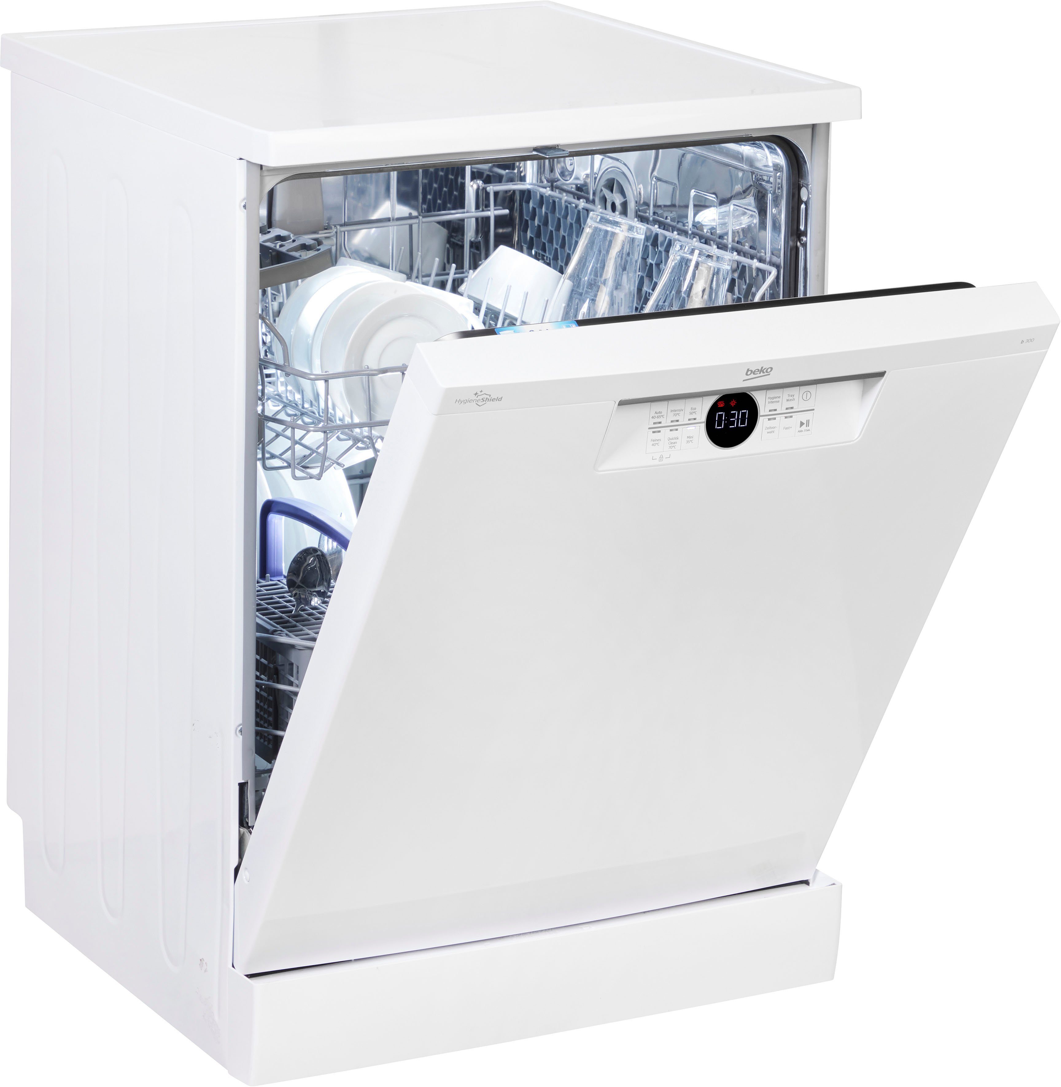 BEKO Standgeschirrspüler, BDFN26420W, 14 Maßgedecke