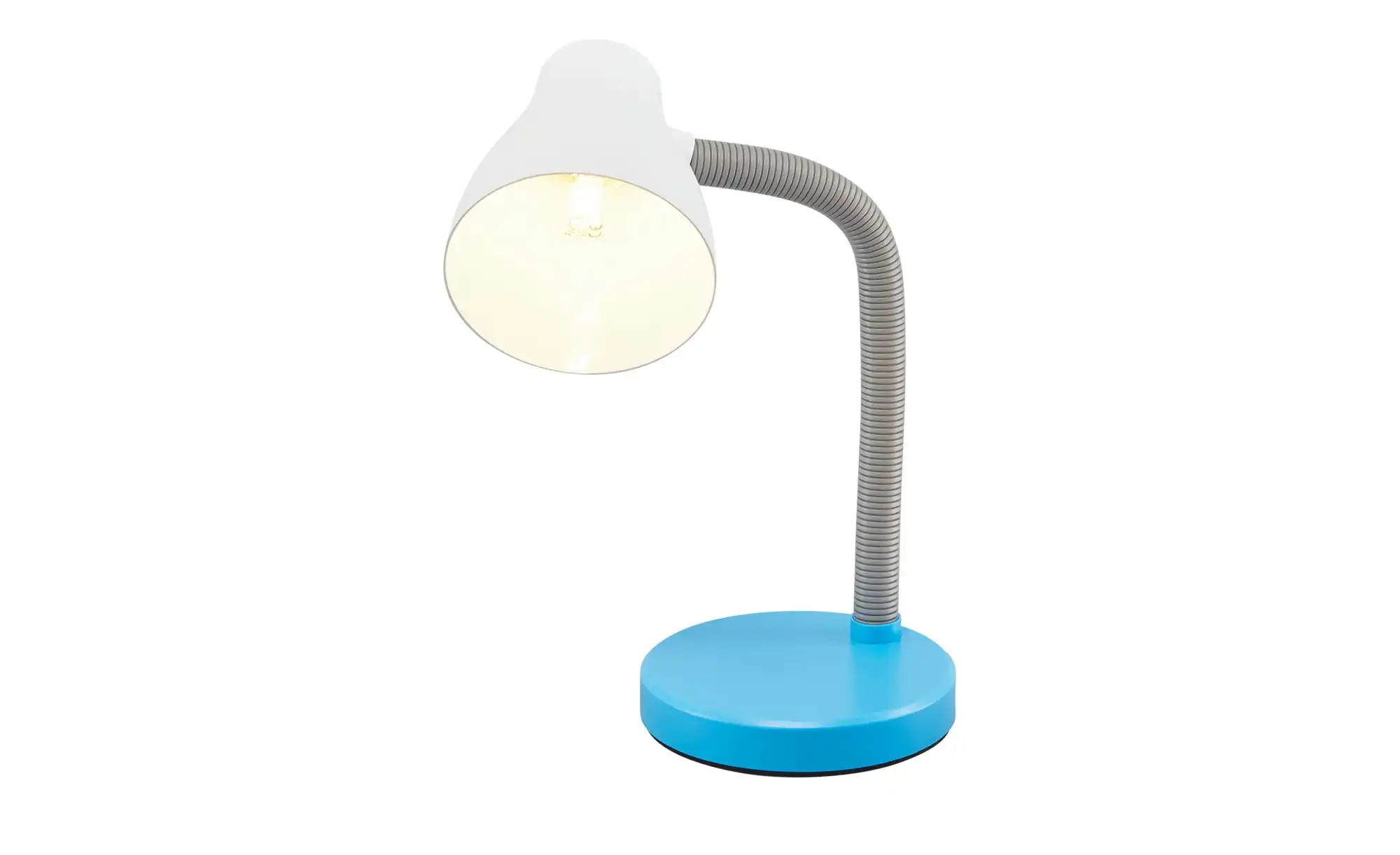 KHG Tischleuchte, 1-flammig, blau/weiß