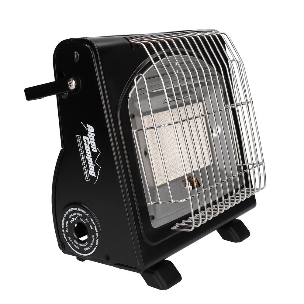 Alpen Camping Gaskocher IK1100, 2 in 1 Gasofen mit Kocherfunktion