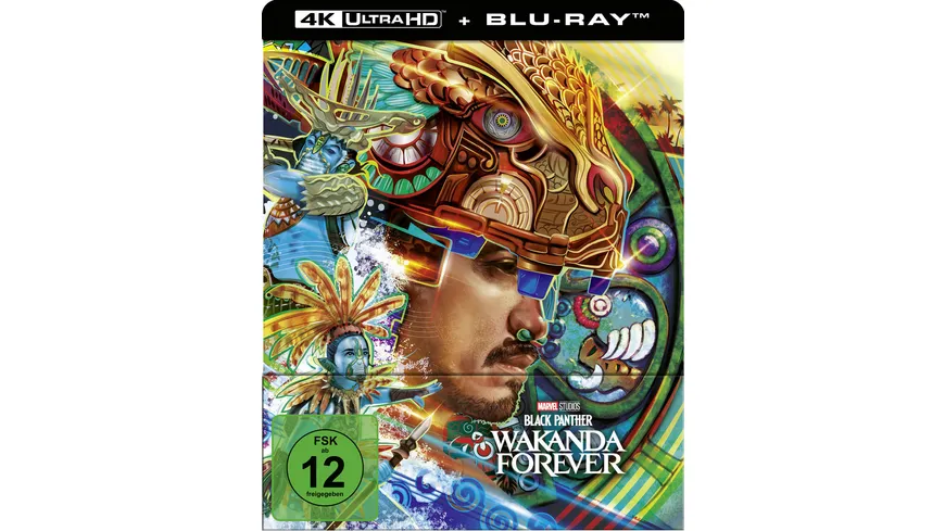 Black Panther - Wakanda forever - Steelbook - Talokan Special Edition  (4K Ultra HD) (+ Blu-ray)