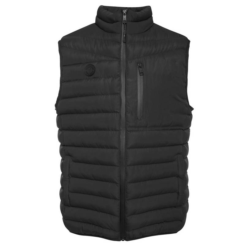 Threadbare THB Jacket Gilet Hunnigan Steppweste Herren