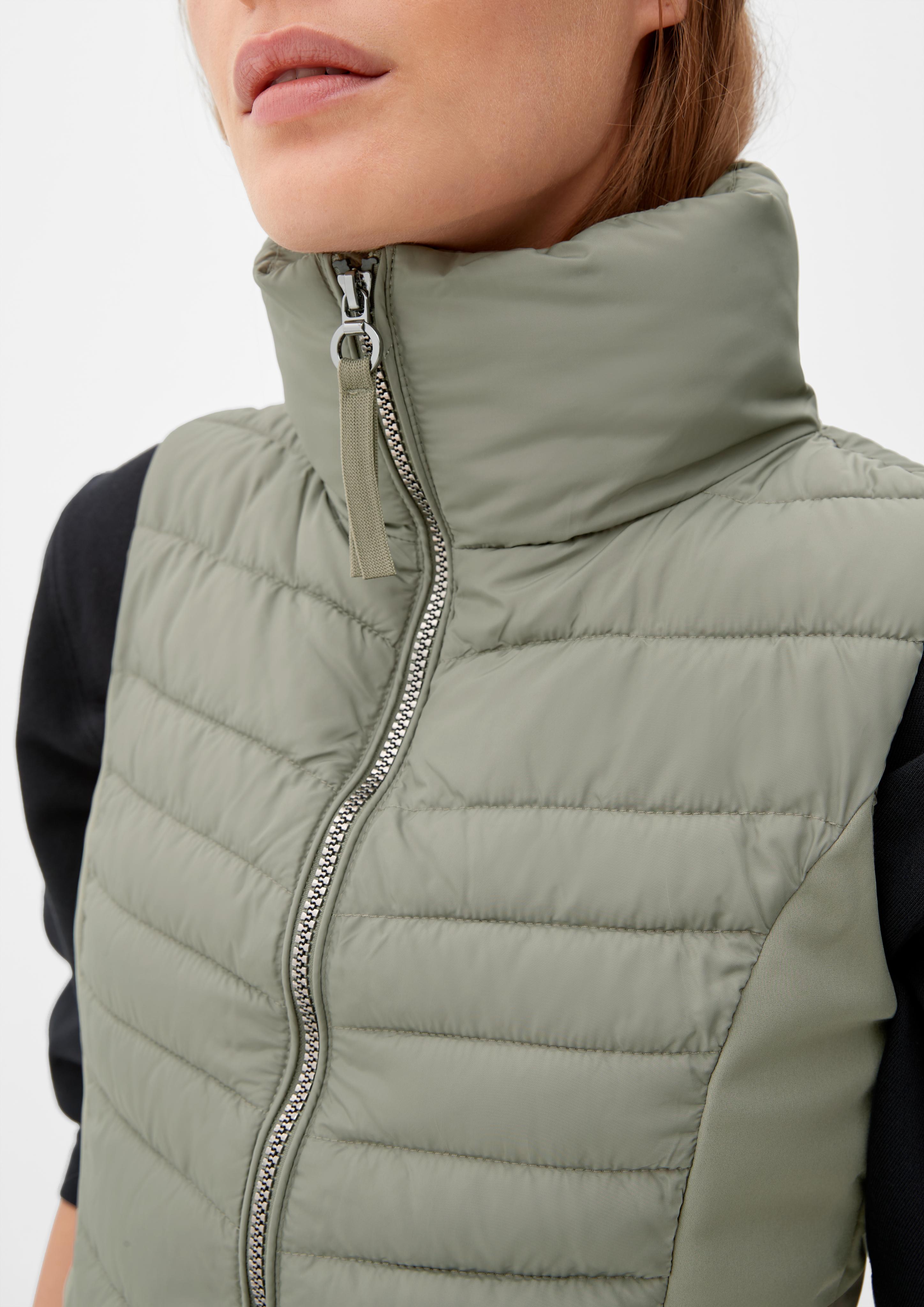 Steppweste mit Softshell-Einsatz  2121790-7809