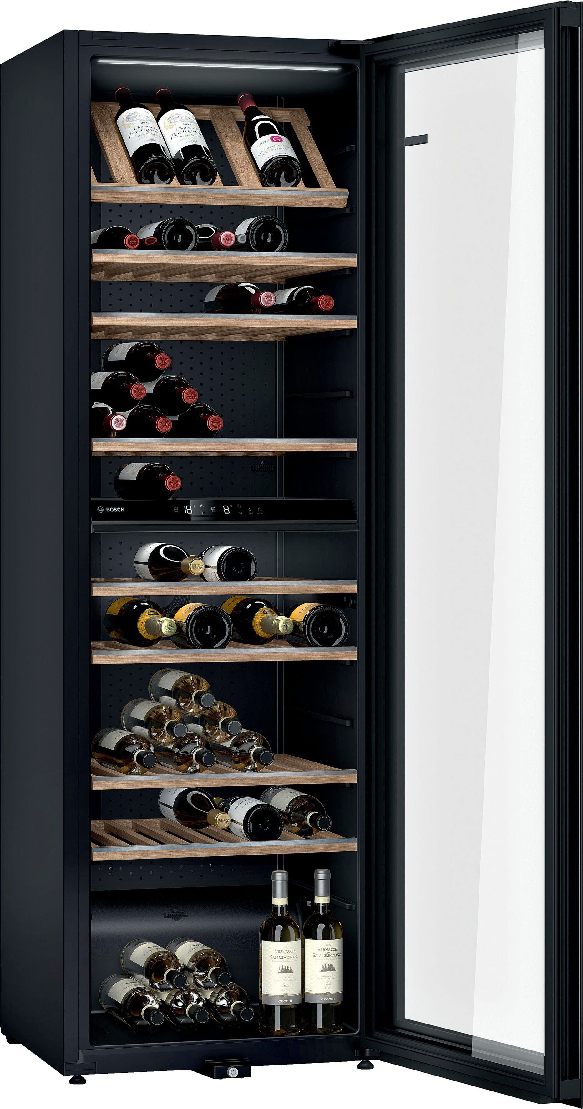 BOSCH Weinkühlschrank KWK36ABGA, für 199 Standardflaschen á 0,75l