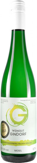 2022 Riesling Lieserer Niederberg Helden feinherb - Weingut Gindorf