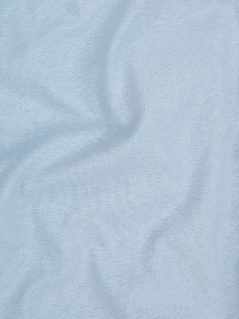 FRANCISKA basic Flanelowy komplet pościelowy FRANCISKA 140x200 niebieski