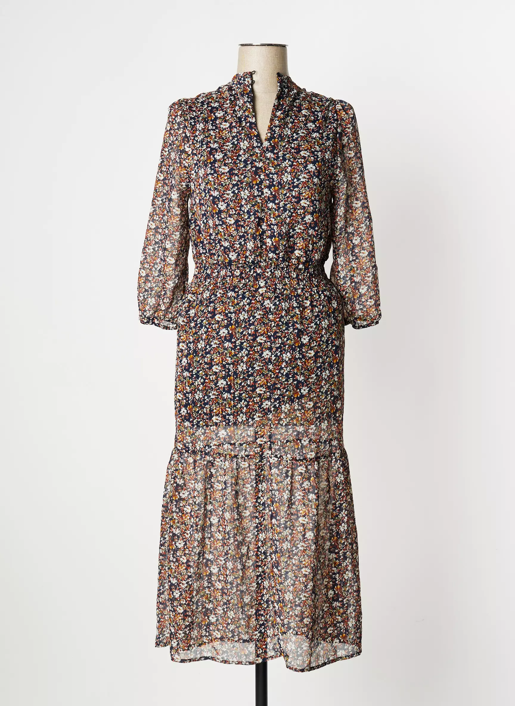 Bonobo Robes Mi Longues Femme couleur bleu