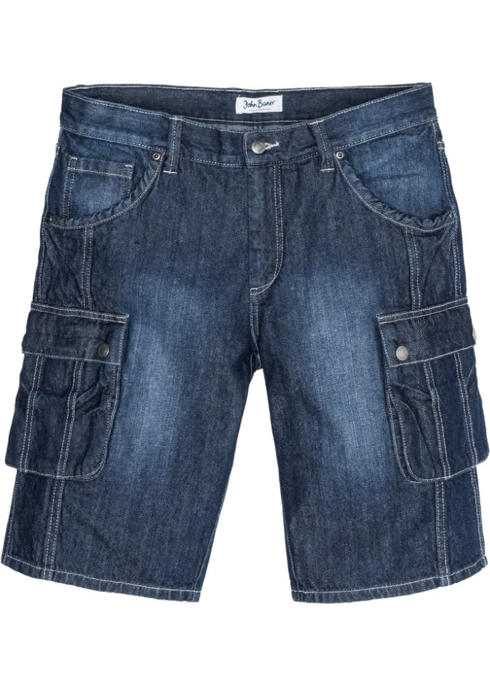 Cargo-Jeans-Bermuda Regular Fit