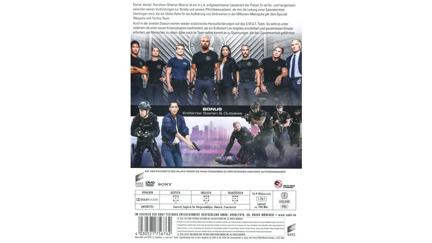 S.W.A.T. (2017) - Die komplette zweite Season  [6 DVDs]