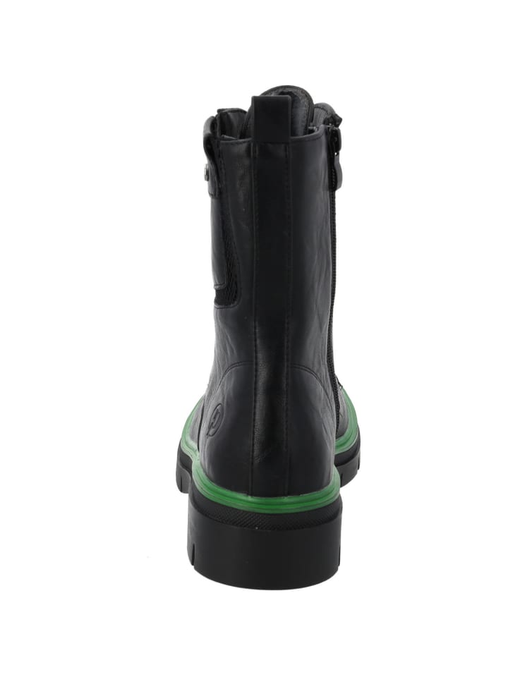 palado Schnürstiefel in BLACK / GREEN günstig kaufen