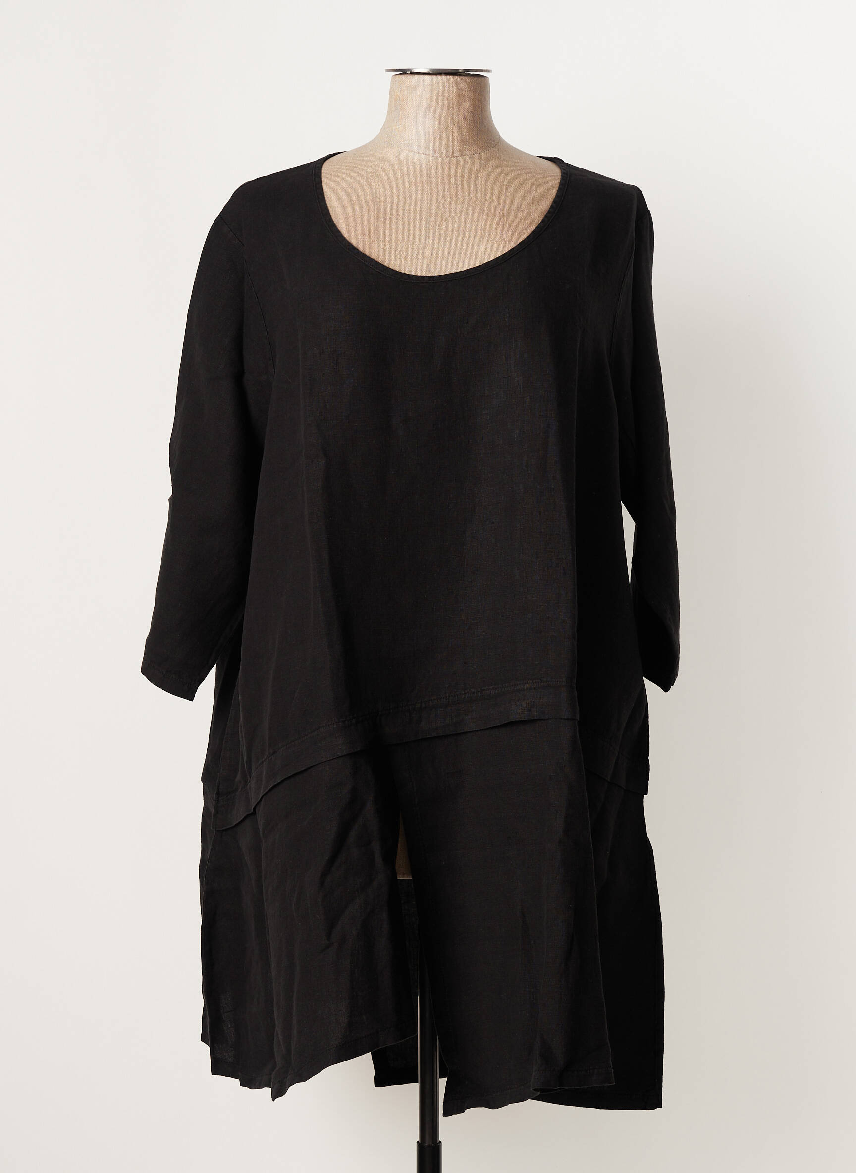 G Oze Tuniquemanchelongue Femme couleur noir