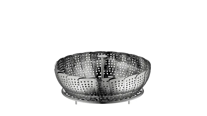 KÜCHENPROFI Dämpfeinsatz klappbar silber