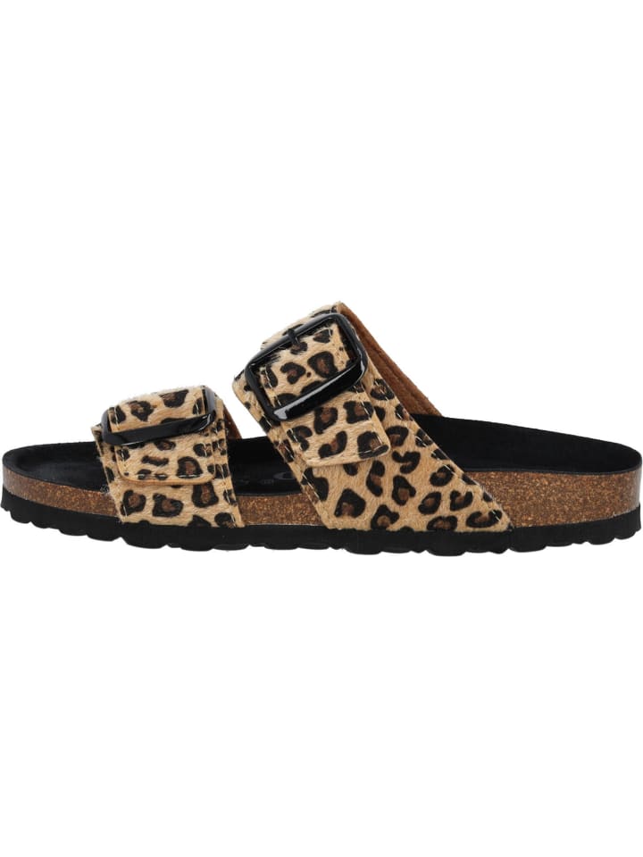 palado Pantoletten in Leo Beige günstig kaufen