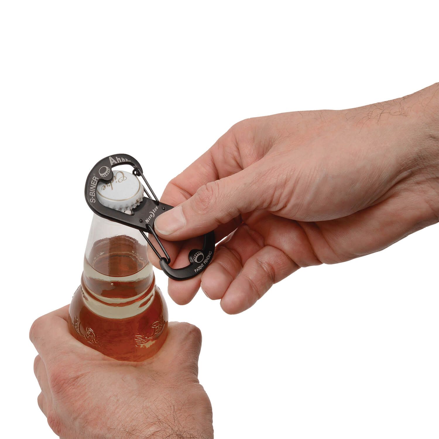 Stainless Bottle Opener S-Biner Karabiner